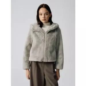 [앤클라인]페이크 퍼 후드 자켓 S5HW053_P409078622