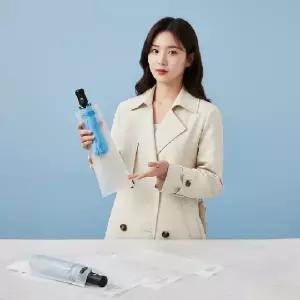 (사이즈 우산지퍼백10P)휴대용 우산 보관 파우치 10P 반투명 지퍼백 젖은 커버 방수 케이스