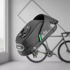 ( )자전거 안장가방 원터치 탈부착 레일 거치형 퀵크립 공구 수납 파우치