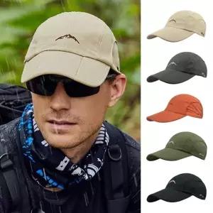 남자 외출 아웃도어 등산 3단 접이식 생활방수 경량 모자