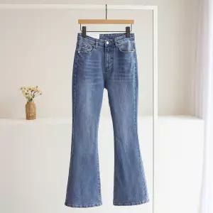 [잇수다] 더에겐 워싱 부츠컷 스판 중청 데님 팬츠 (S-XL)