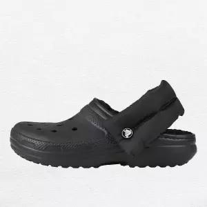 [크록스] 퍼프 스트랩 라인드 클로그 겨울 방한 패딩 털슬리퍼 211979-001 2204930