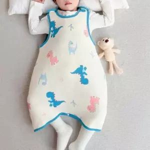 수면조끼 키즈잠옷 유아내복 유아실내조끼 활동복 나시 사계절 유아파자마 키즈수면조끼