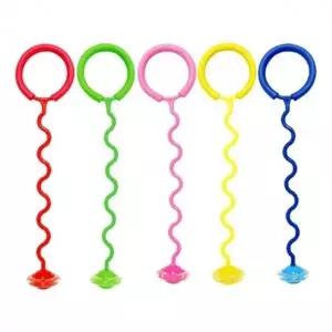 ( )줄넘기 64cm 유산소 S자 발목 LED 운동 한발