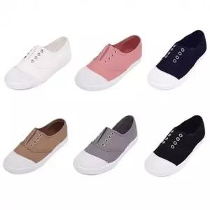 신상 여자 캐주얼 슬립온 단화 슈즈 캔버스 운동화