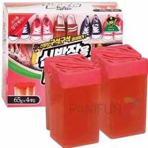 ( )신발장 탈취제 피치향 4개 신발탈취제 운동화냄새제거제 운동화탈취제 신발방향제 운동화냄새제거