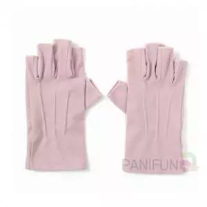 ( )여자 운동 반장갑 핑크 여성장갑 자외선차단장갑 여성반장갑 손등가리개 손등장갑