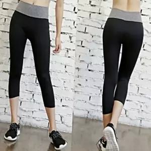 7부 팬츠 운동복 레깅스 헬스 투톤 트레이닝 여성