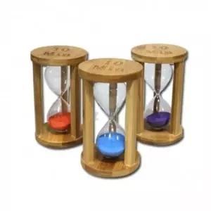 ( )모래시계 운동 모래멍 나무 10분 사우나 타이머