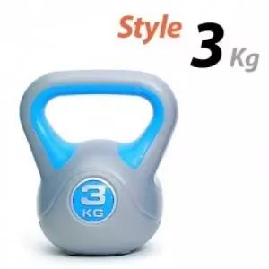 ( )케틀벨 스타일 3kg 바벨 벤치프레스 헬스기구 웨이트 운동기구