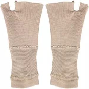 요가와 역도에 완벽한 관절 방지 스키드 디자인을 위한 손가락 없는 압박 지지 장갑을 EXECART 압력 장갑