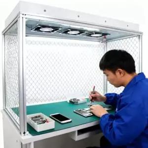 휴대폰 수리 실험실 사용을 위한 효율적인 필터 ISO 5 청결을 갖춘 SimprueH 수직 층류 후드 캐비닛 공기