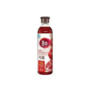 청정원 마시는홍초 석류 900ml 에이드 카페음료베이스 석류홍초 석류맛 음료베이스 과일맛