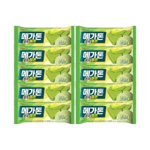 [롯데웰푸드]메가톤 쫀득 멜론 x10개