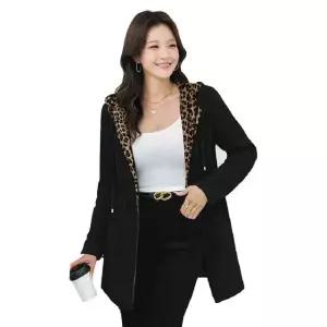 [밀리마일]안감레오파드자켓