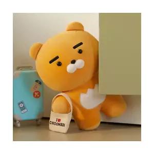 카카오프렌즈 뚜벅뚜벅 라이언은 열살 인형 10주년인형 소장