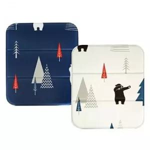 ( )목욕 쿠션방석 캠핑 사우나 휴대용 등산 미니양면매트