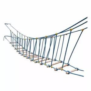 야외 숲놀이터 징검다리 흔들 유치원 캠핑장 로프 흔들다리 균형