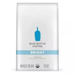 Blue Bottle Coffee Home 블랜드 브라이트 오가닉 홀빈 커피 라이터 로스트 12 oz