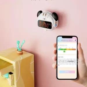 디지털 키재기 측정기 키재는기계 적외선 벽걸이 시계 초음파 다용도 측정