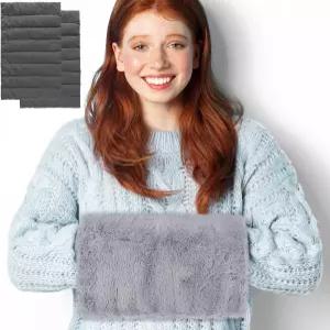 드라이다이어트 1팩 전자레인지용 테라피 핸드 머프 히팅 패드 세척 가능한 커버 포함 13x7 온열 관절염