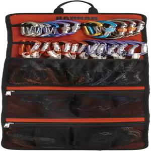 클라이밍 퀵드로우 걸이 보관 가방 카라비너 후크 기어 장비 부품 컬렉션 내구성 있는 접이식 번들 롤 긁힘