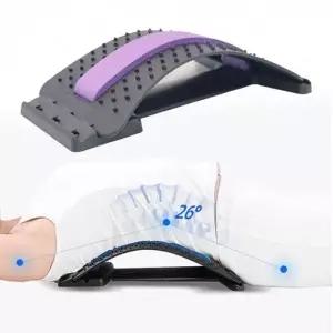 (색상 랜덤배송)척추 스트레칭기 허리마사지운동기구