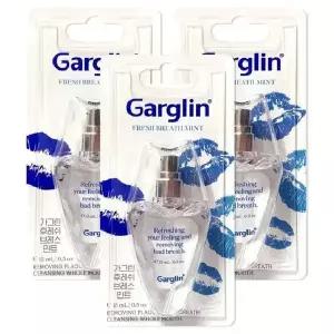 보리보리 땡큐온 가그린 구강스프레이 후레쉬 브레스 민트 15ml x3