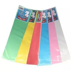 강아지 염색 미용 종이 노랑 100매입 랩핑지 시트