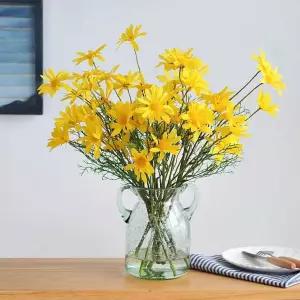 인공 조화 꽃 카모마일 데이지 인테리어 소품 장식