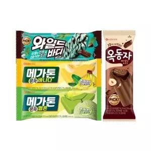 옥동자헤이즐넛x10+와일드바디민초x10+메가톤멜론x10+메가톤바나나...