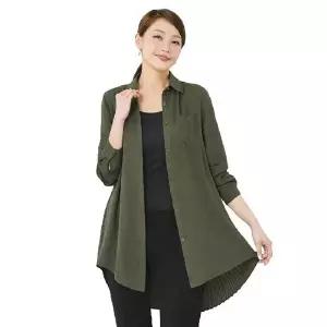 [NS홈쇼핑][할리마리]플리츠롤업셔츠형재킷[35787850]