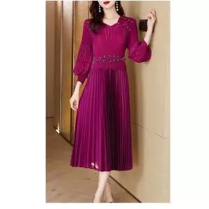 [NS홈쇼핑]큐빅플리츠원피스[35787851]