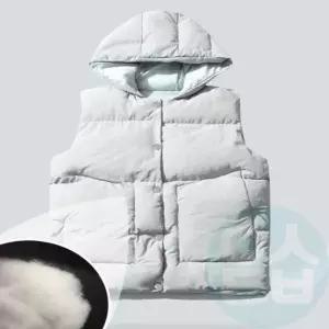 굿마켓 후드 패딩 베스트 남자베스트 배달조끼