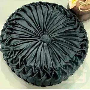 위센티브 원형 쿠션방석 벨벳방석