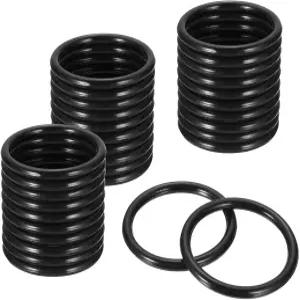 메카닉시티 32Pcs 드림 캐처 링 1.9인치 플라스틱 마크라메 화환 플로럴 원형 후프 DIY 크로셰 공예를 위한