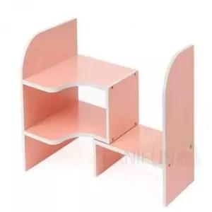 ( )수납용품 코너 책상정리선반 핑크 데스크정리 정리용품 책상수납 책상선반