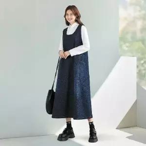 [NS홈쇼핑](우)루쏘 벌룬 데님원피스 (색상선택)[35787916]