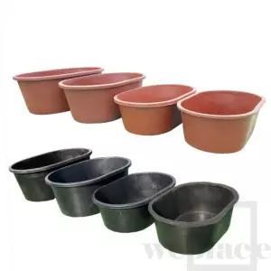 위플레이스 고무다라이 블랙 (1180x880xH460)