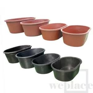 위플레이스 고무다라이 블랙 (1350x970xH520)