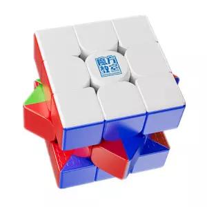 MoYu Meilong 3M V2 자기/마법의 옷 매직 큐브 블랙/스티커리스 3x3 스피드 어린이를위한 교육 퍼즐 장난감