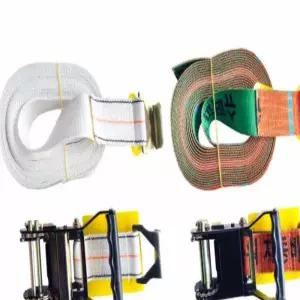 굿마인드 자동바(깔깔이) 백색(검오) 38X6M 슬링바 고정벨트 탄력바