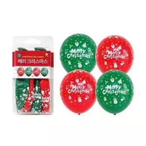 [알티피아]크리스마스 케이스풍선 메리크리스마스 파티장식 벌룬-WD44B8D