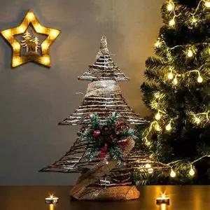 [알티피아]핸드메이드 넝쿨 3단 트리 크리스마스장식 성탄트리-WD435E3