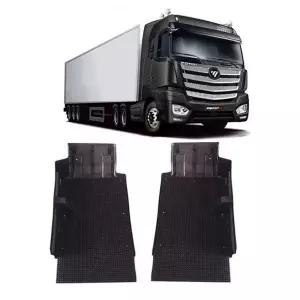 트럭 타이어 흙받이 1+1 비산방지 머드카펫 40x40cm 화물차 고무 미물질방지