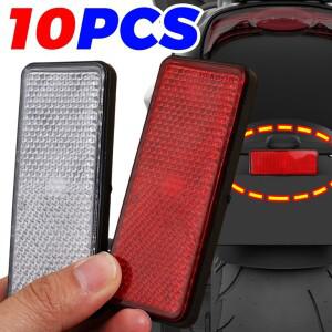 범용 안전 경고 반사판 자동차 바이크 오토바이 트럭 트레일러 스쿠터 고가시성 야간 직사각형