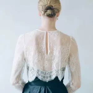 웨딩볼레로 레이스 시스루 망토 어깨 드레스 케이프