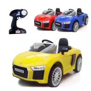 어린이자동차 유아전동차 아우디R8 스파이더 리모컨 자동브레이크 어린이선물