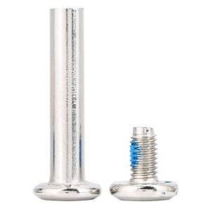 Wbest, 인라인 스케이트 교체용 나사 10개, 휠 액슬 하드웨어(중간 부분 길이: 31mm, 36mm) 운동