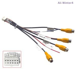 (Winter4)360도 파노라마 카메라 시스템이 내장된 안드로이드 헤드 유닛용 DIY 액세서리 1개 12핀 케이블